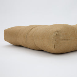 Indoor Alchemy Linen Copper Reversible Chair Pad (Set of 2)