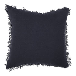 Throw Pillow, Fancy Fringe Midnight Blue, 20" x 20"