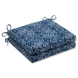 Merida Indigo Squared Corners Seat Cushion 20X20X3 (Set Of 2)