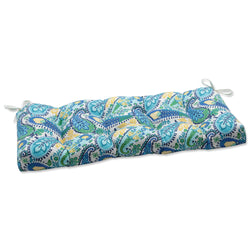 Amalia Paisley Blue 48" Blown Bench