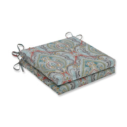 Pretty Witty Reef Squared Corners Seat Cushion 20X20X3 (Set Of 2)