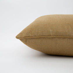 Indoor Alchemy Linen Copper Rectangular Throw Pillow