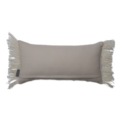 Alpine Ivory Tan Bolster Throw Pillow