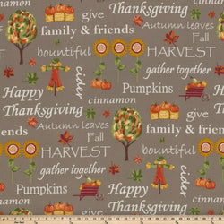 Autumn Harvest Haystack Fabric