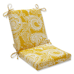 Addie Egg Yolk Squared Corners Chair Cushion