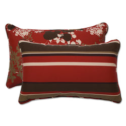 Montifleuri/Monserrat Reversible Rectangle Throw Pillow (Set Of 2)