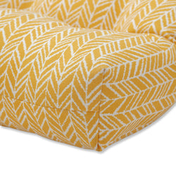 Herringbone Egg Yolk 56" Blown Bench