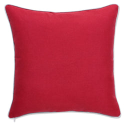 Indoor Merry Little Christmas Red 18-inch Throw Pillow