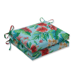 Tropical Paradise Squared Corners Seat Cushion (Set Of 2)