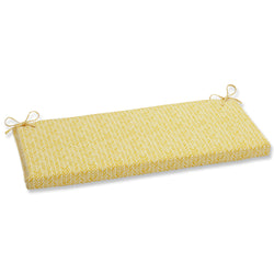 Herringbone Egg Yolk Bench Cushion