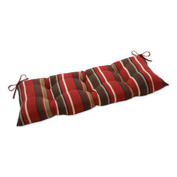 Monserrat Sangria Tufted Bench/Swing Cushion