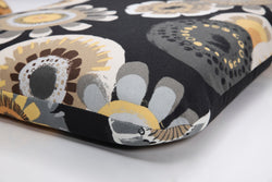 Crosby Ebony Rounded Corners Chair Cushion