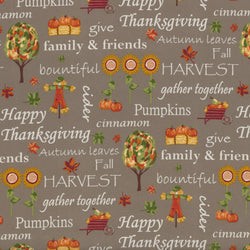Autumn Harvest Haystack Fabric