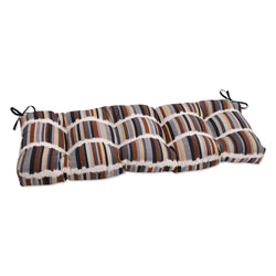 Solar Stripe Ebony 48" Blown Bench