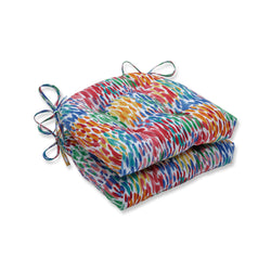 Make It Rain Zinnia Reversible Chair Pad (Set Of 2)