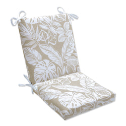 Delray Natural Squared Corners Chair Cushion
