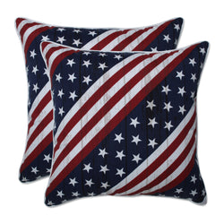 Major Americana 16.5-Inch Throw Pillow (Set of 2)