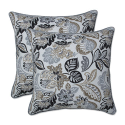 Dailey Pewter 18.5-Inch Throw Pillow (Set Of 2)