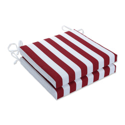 Midland Americana Squared Corners Seat Cushion 20X20X3 (Set Of 2)