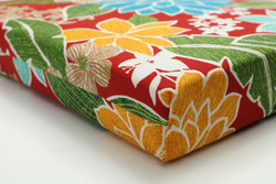 Bora Cay Red Bench Cushion