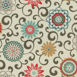 Pom Pom Play Peachtini Rounded Corners Chair Cushion