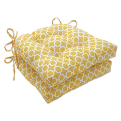 Hockley Banana Reversible Chair Pad (Set Of 2)