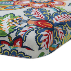 Copeland Fiesta Blue Rounded Corners Seat Cushion (Set Of 2)