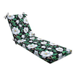 Magnolia Black Chaise Lounge Cushion 80X23X3