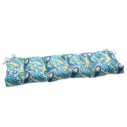 Amalia Paisley Blue 60" Blown Bench