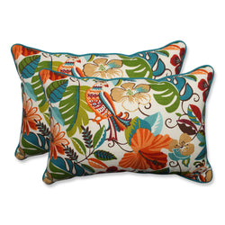 Lensing Jungle Over-Sized Rectangular Throw Pillow (Set Of 2)