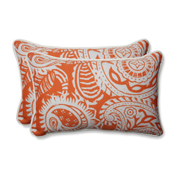 Addie Terra Cotta Rectangular Throw Pillow (Set Of 2)