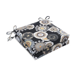 Crosby Ebony Squared Corners Seat Cushion 20X20X3 (Set Of 2)