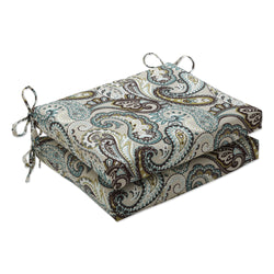 Tamara Paisley Quartz Squared Corners Seat Cushion (Set Of 2)