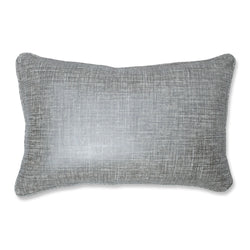 Indoor Alchemy Linen Platinum Rectangular Throw Pillow