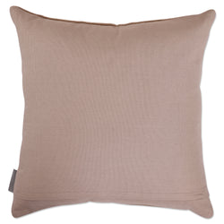 Indoor French Knots Sand 18-inch Throw Pillow
