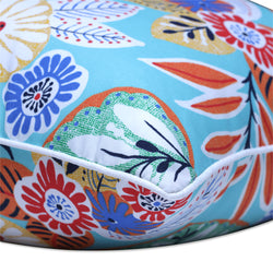 Marlow Aqua 25-Inch Floor Pillow