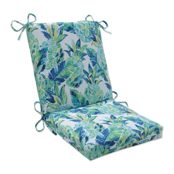 Vida Opal Blue Squared Corners Chair Cushion