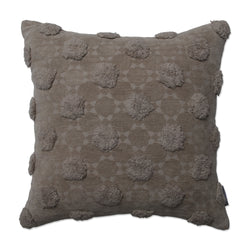 Monsoon Natural Off White 19-inch Throw Pillow