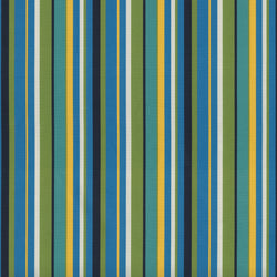 Topanga Stripe Lagoon Bench Cushion