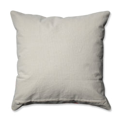 Triangle Grid Citrus-Grey 16.5-Inch Throw Pillow