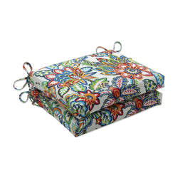 Copeland Fiesta Blue Squared Corners Seat Cushion (Set Of 2)