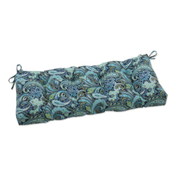 Pretty Paisley Navy 44" Blown Bench