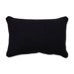 Wicked Black Rectangular Throw Pillow