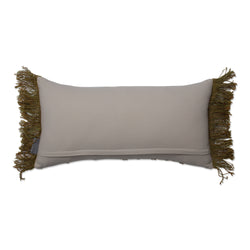 Alpine Gold Yellow Bolster Throw Pillow