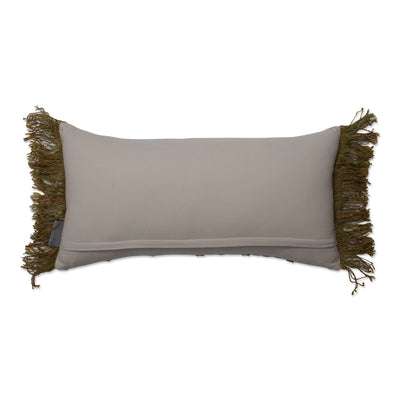Alpine Gold Yellow Bolster Throw Pillow