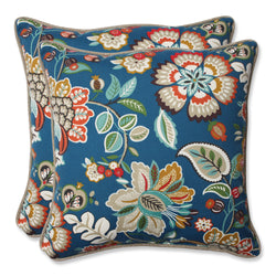 Telfair Peacock 18.5-Inch Throw Pillow (Set Of 2)
