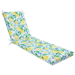 Lemon Tree Yellow Chaise Lounge Cushion 80X23X3