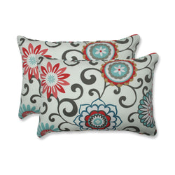 Pom Pom Play Peachtini Over-Sized Rectangular Throw Pillow (Set Of 2)