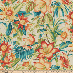 Botanical Glow Tiger Lily Fabric