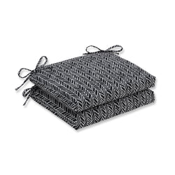 Herringbone Night Squared Corners Seat Cushion (Set Of 2)